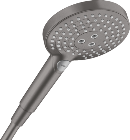 Ручной душ hansgrohe Raindance Select S 120 3jet EcoSmart 26531340, шлифованный черный хром