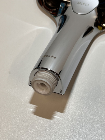 Ручной душ hansgrohe Raindance Select E 150 3 режима, 26550000/U, хром, уцененный товар