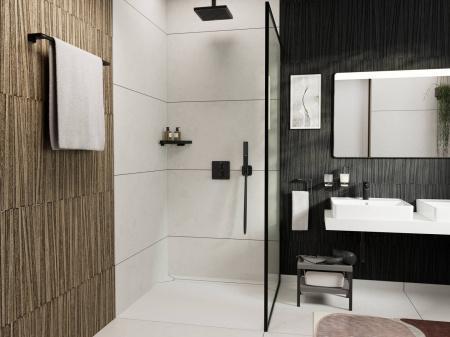 Душевой шланг hansgrohe Designflex текстильный 125см, 28220670, матовый черный