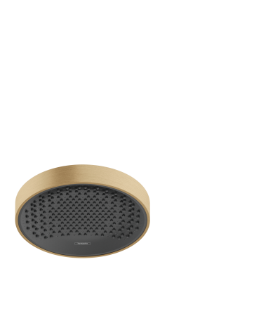 Верхний душ hansgrohe Rainfinity 250 1jet 26228140, шлифованная бронза