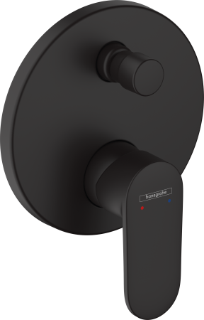 Внешняя часть смесителя для ванны hansgrohe Vernis Blend скрытого монтажа 71466670, матовый черный