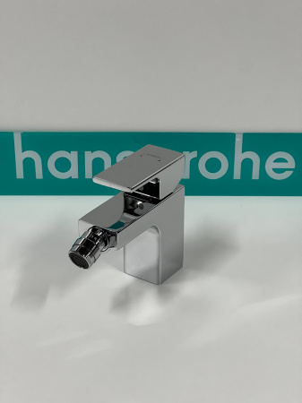 Смеситель для биде hansgrohe Vernis Shape со сливным гарнитуром 71211000/U, хром, уцененный товар