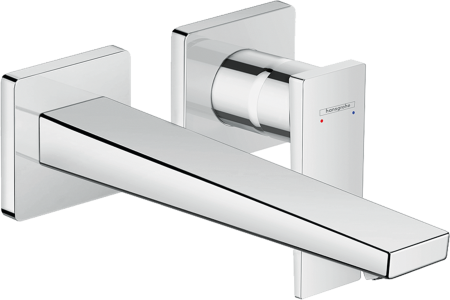 Внешняя часть смесителя для раковины hansgrohe Metropol скрытого монтажа, настенный 32526000, хром
