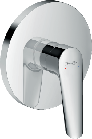 Внешняя часть смесителя для душа hansgrohe Logis E, скрытого монтажа 71603000, хром