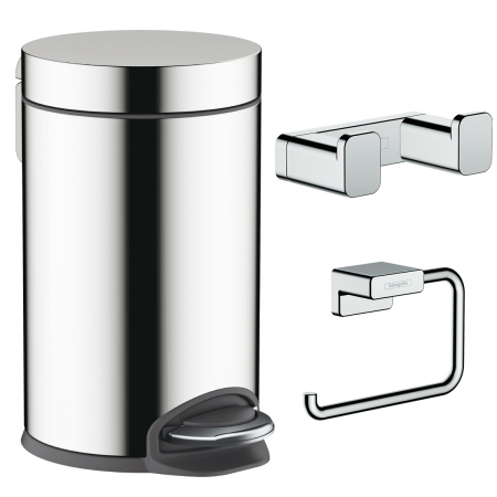 Набор акссесуаров hansgrohe для ванной комнаты HG-PR279, хром