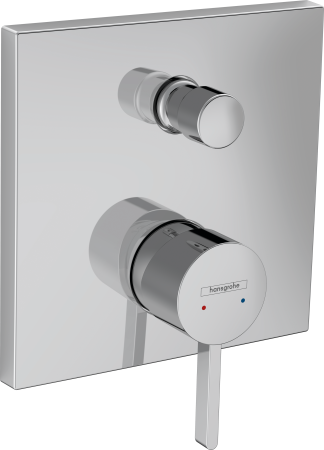 Внешняя часть смесителя для ванны hansgrohe Finoris скрытого монтажа 76415000, хром