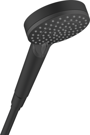 Ручной душ hansgrohe Vernis Blend 100 2jet Vario EcoSmart 26340670, матовый черный