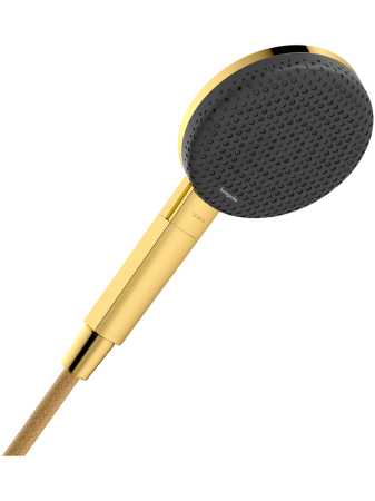 Ручной душ hansgrohe Raindance Alive Select S, 24500990, шлифованное золото