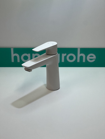 Смеситель для раковины hansgrohe Talis E 110, 71712700/U, матовый белый, уцененный товар