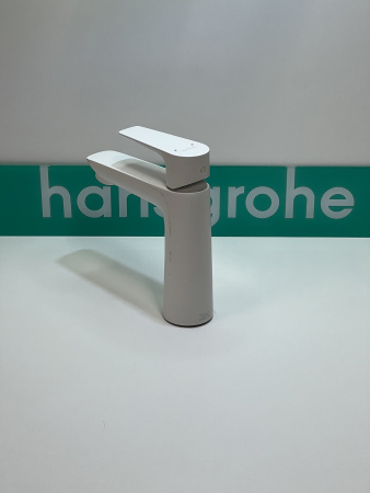 Смеситель для раковины hansgrohe Talis E 110, 71712700/U, матовый белый, уцененный товар