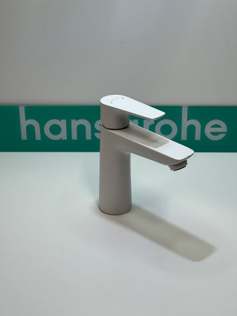 Смеситель для раковины hansgrohe Talis E 110, 71712700/U, матовый белый, уцененный товар