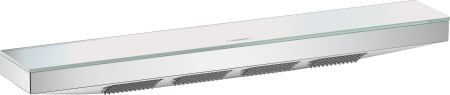 Боковой душ hansgrohe Rainfinity 500 1jet с полкой 26243000, хром