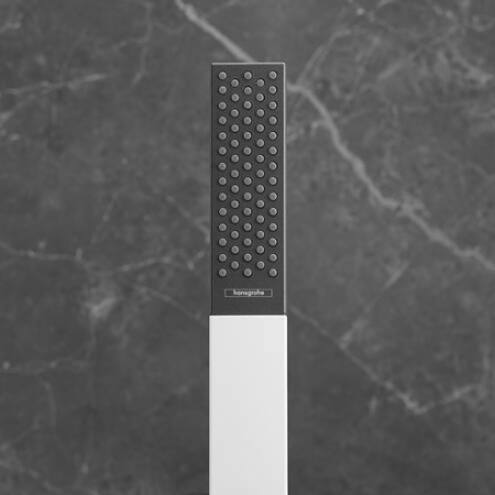 Ручной душ hansgrohe Rainfinity 100, 1 режим, 26866700, матовый белый