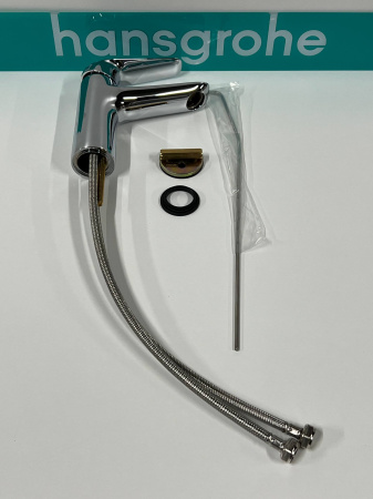 Смеситель для раковины hansgrohe Novus 100 71030000/U, хром, уцененный товар