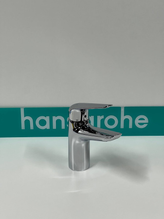 Смеситель для раковины hansgrohe Novus 100 71030000/U, хром, уцененный товар