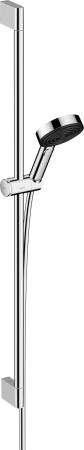 Душевой гарнитур hansgrohe Pulsify Select S 105 3jet Relaxation cо штангой 90 см 24170000, хром