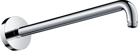 Душевой кронштейн hansgrohe настенный 389 мм 27413000, хром