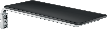 Мыльница hansgrohe Casetta E для душевого гарнитура 26511600, черный/хром