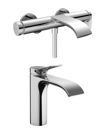 Набор смесителей hansgrohe Vivenis для ванной комнаты HG-PR276, хром