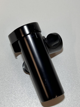 Гигиенический душ hansgrohe Bidette S 1 режим, со смесителем, держателем и шлангом 125 см, 29232670/U, матовый черный, уцененный товар