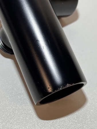 Гигиенический душ hansgrohe Bidette S 1 режим, со смесителем, держателем и шлангом 125 см, 29232670/U, матовый черный, уцененный товар