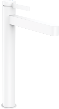 Смеситель для раковины hansgrohe Finoris 260, со сливным клапаном Push-Open 76070700, матовый белый