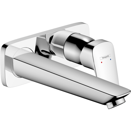 Внешняя часть смесителя для раковины hansgrohe Logis скрытого монтажа, настенный 71220000/U, хром, уцененный товар