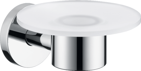 Мыльница hansgrohe Logis 40515820, шлифованный никель