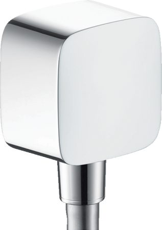 Шланговое подключение hansgrohe FixFit с клапаном обратного тока 26457000, хром