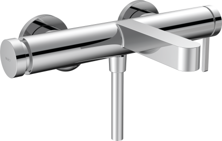 Смеситель для ванны hansgrohe Finoris 76420000/U, хром, уцененный товар