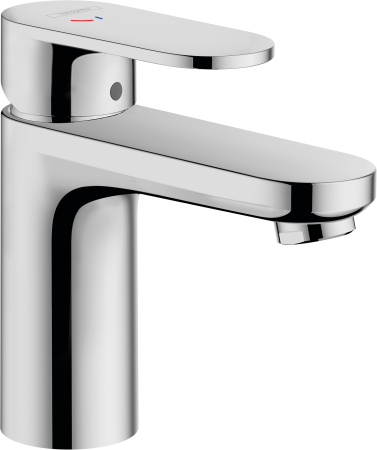 Смеситель для раковины hansgrohe Vernis Blend 70 CoolStart, со сливным гарнитуром 71584000, хром