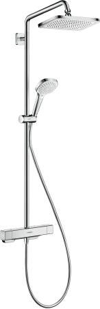 Душевая система hansgrohe Croma E 280 1jet EcoSmart с термостатом 27660000, хром