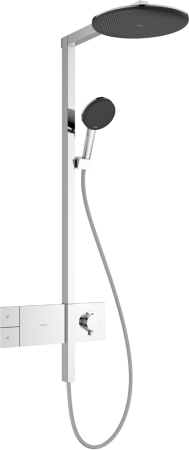 Душевая система hansgrohe Raindance Alive S Showerpipe 300 1jet с термостатом ShowerSelect Comfort, 24582000, хром
