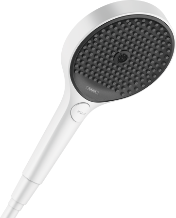 Ручной душ hansgrohe Rainfinity 130 3jet EcoSmart 26865700, матовый белый
