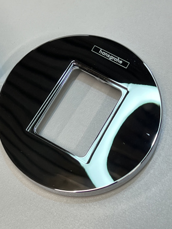 Шланговое подключение hansgrohe FixFit Porter S с держателем для душа 26888000/U, хром, уцененный товар