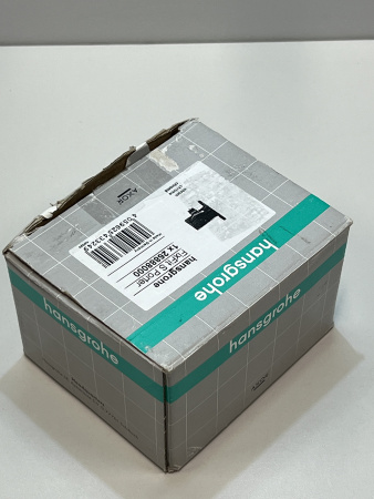 Шланговое подключение hansgrohe FixFit Porter S с держателем для душа 26888000/U, хром, уцененный товар