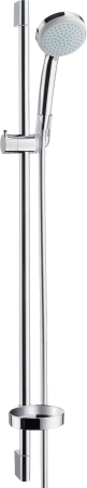 Душевой гарнитур hansgrohe Croma 100 4jet Vario EcoSmart со штангой 90 см и мыльницей 27653000, хром