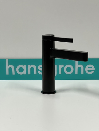 Смеситель для раковины hansgrohe Finoris 110, 76020670/U, матовый черный, уцененный товар