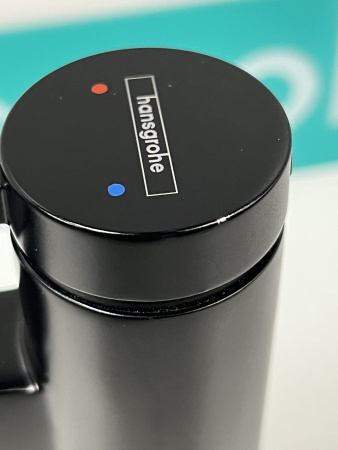 Смеситель для раковины hansgrohe Finoris 110, 76020670/U, матовый черный, уцененный товар