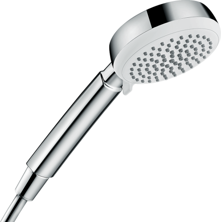 Ручной душ hansgrohe Crometta 100 4jet Vario 26824400, белый/хром