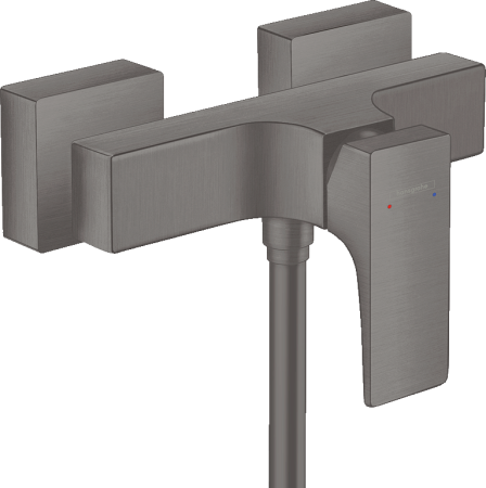 Смеситель для душа hansgrohe Metropol 32560340, шлифованный черный хром