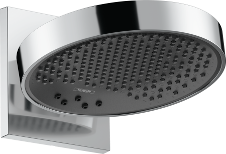 Верхний душ hansgrohe Rainfinity 250 3jet EcoSmart с настенным креплением скрытого монтажа 26233000, хром