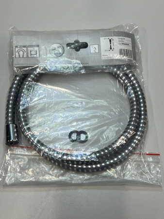 Душевой шланг hansgrohe Metaflex 160 см 28266000/U, хром, уцененный товар