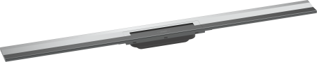 Внешняя часть трапа для душа hansgrohe RainDrain Flex, 100 см, укорачиваемая 56053000, хром