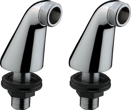 Комплект для монтажа смесителя на борт ванны hansgrohe 14920000, хром
