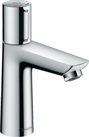 Смеситель для раковины hansgrohe Talis Select E 110 со сливным гарнитуром 71750000, хром