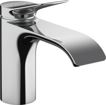 Смеситель для раковины hansgrohe Vivenis 80 со сливным гарнитуром 75010000, хром