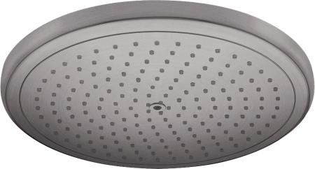 Верхний душ hansgrohe Croma 280 1jet 26220340, шлифованный черный хром