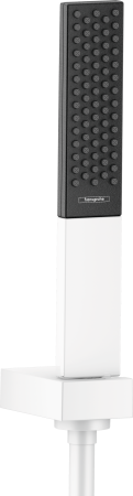 Душевой набор hansgrohe Rainfinity 100 1jet с держателем и шлангом 160 см 26856700, матовый белый