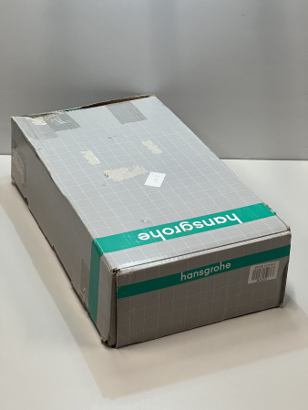 Смеситель для раковины hansgrohe Vivenis 210 с поворотным изливом и сливным гарнитуром, 75030670/U, матовый черный, уцененный товар